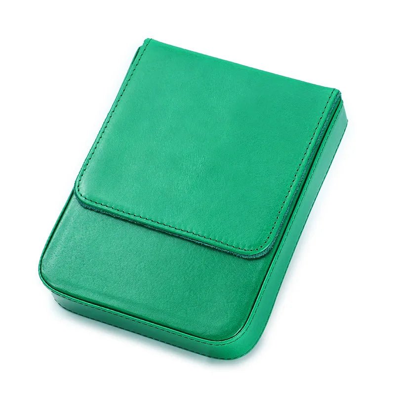 Handmade Fountain Pen Case Leather For Men Women Holder Pen Pouch Retro Pen Box Organizer Boys Girls School - ZakelijkePennen.nl