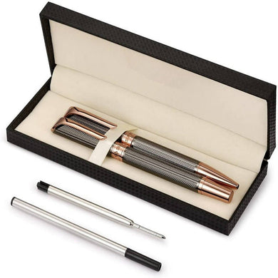 Geef een stijlvol en praktisch geschenk met deze luxe zakelijke pennenset cadeau - ZakelijkePennen.nl