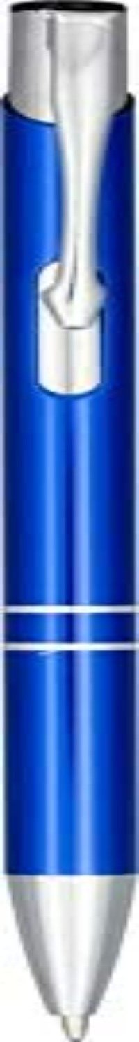 Laad afbeelding in Galerijviewer, Blauwe klikbalpen waarvan de punt zichtbaar is en de inktstroom weergeeft.
