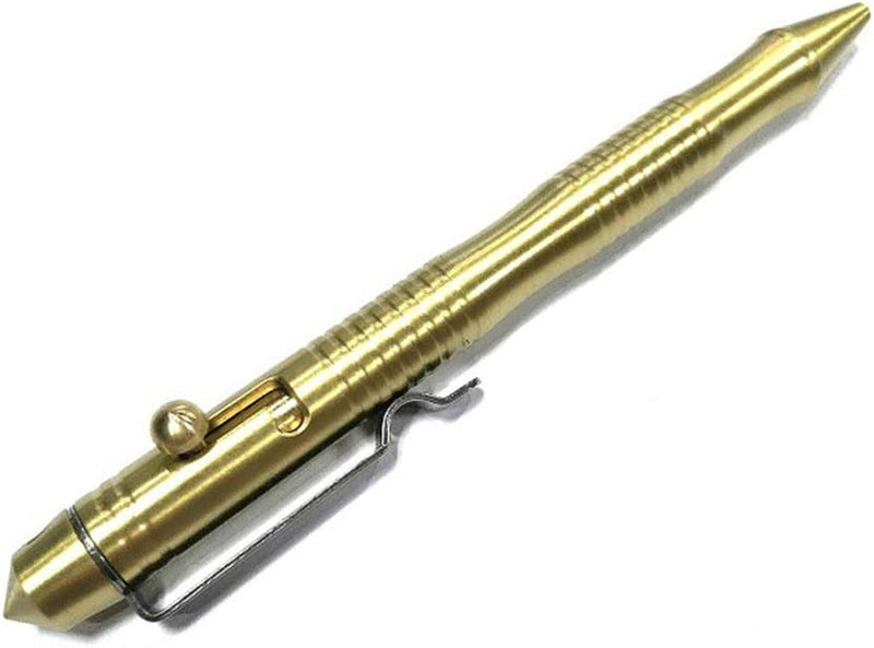 Laad afbeelding in Galerijviewer, Maak een statement met de Rifle Bullet Brass Pen: Duurzaam, elegant en perfect voor uw unieke handtekening.
