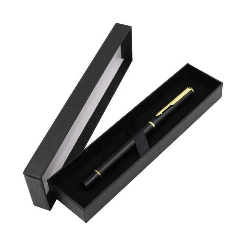 Laad afbeelding in Galerijviewer, Presenteer uw cadeau op een elegante manier met onze luxe pen geschenkdoos met gouden accenten in een bijpassende geschenkdoos.
